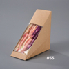  Kraft Sandwich Wedge (plegable)