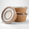 Ensalada de tipo C biogradable de papel C con tapa