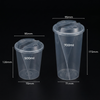 Vaso de inyección de PP para compartir en forma de S