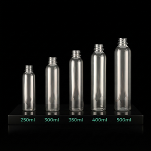 Botellas de jugo PET delgadas y altas
