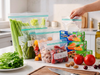 Bolsa de plástico con cierre de cremallera para alimentos.