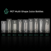 Botellas de jugo PET multiforma