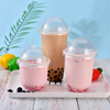 Vaso de plástico PP en forma de U - Diámetro de borde de 9,0/9,5 cm