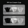Taza de helado de PP