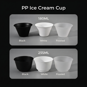 Taza de helado de PP
